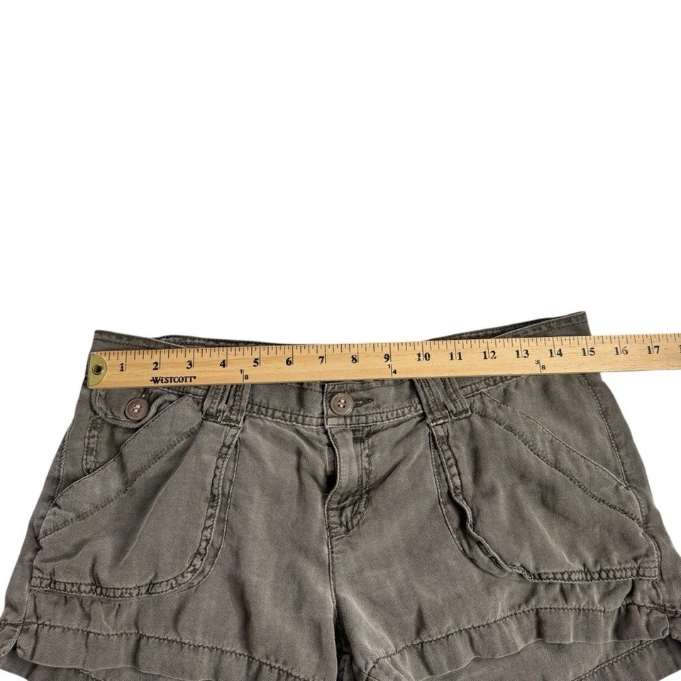 Pantalones Cortos Carga De Colección Lucky Brand Y2K Mezcla Seda Para Mujer 4 27 De Colección Foto 4 de 4