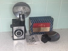 Vintage Tower Film Camera  Extra Flash  Manual UNTESTED