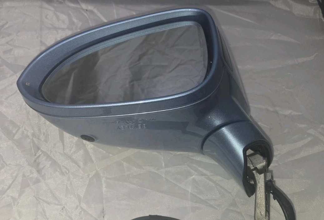 19-24 BENTLEY CONTINENTAL GT GTC Flying Spur Power LH Driver Door Mirror 