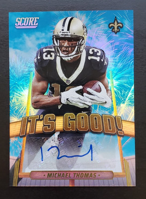 2025 Panini Score Michael Thomas It's Good Auto #IGG-MTS New