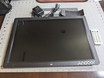 Andoer 17.3'' Desktop Digital Photo Frame   For Parts or Repair Only