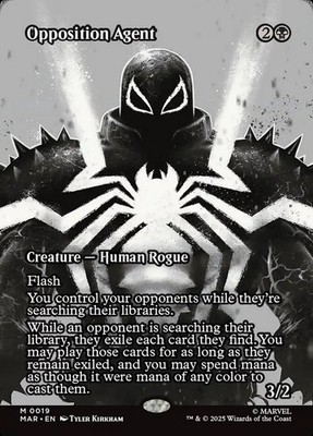 MTG Magic the Gathering Opposition Agent (19/40) Marvel Universe LP