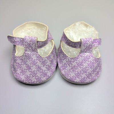 Bear Factory Schuhe Flieder Webmuster Mary Jane Style