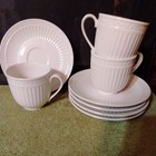 MIXED SET OF 8 - MIKASA - ITALIAN COUNTRYSIDE - 3 CUPS & 5  SAUCERS — photo 1