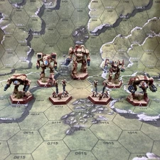 Pro Painted Battletech Clan Invasion Box Set In Clan Wolf Zeta Galaxy Scheme