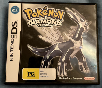 Pokemon Diamant Version Nintendo DS CIB Komplett Aus PAL Cover Original