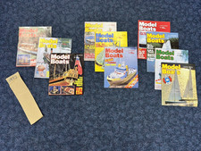 Vintage Model Boats Magazines 1982  All 10 Issues Good Condition.