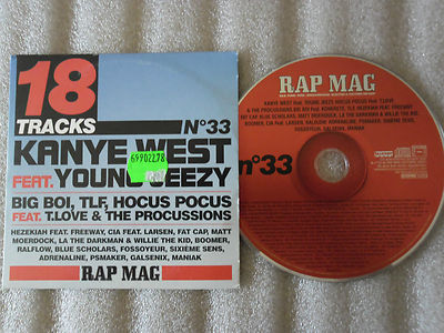 CD-RAP MAG N°33-KANYE WEST FEAT YOUNG JEEZY-BIG BOI/TLF/(CD SINGLE)2007-18TRACK
