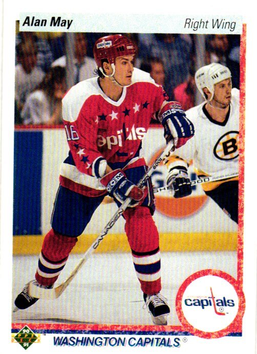 1990-91 Upper Deck #240 Alan May
