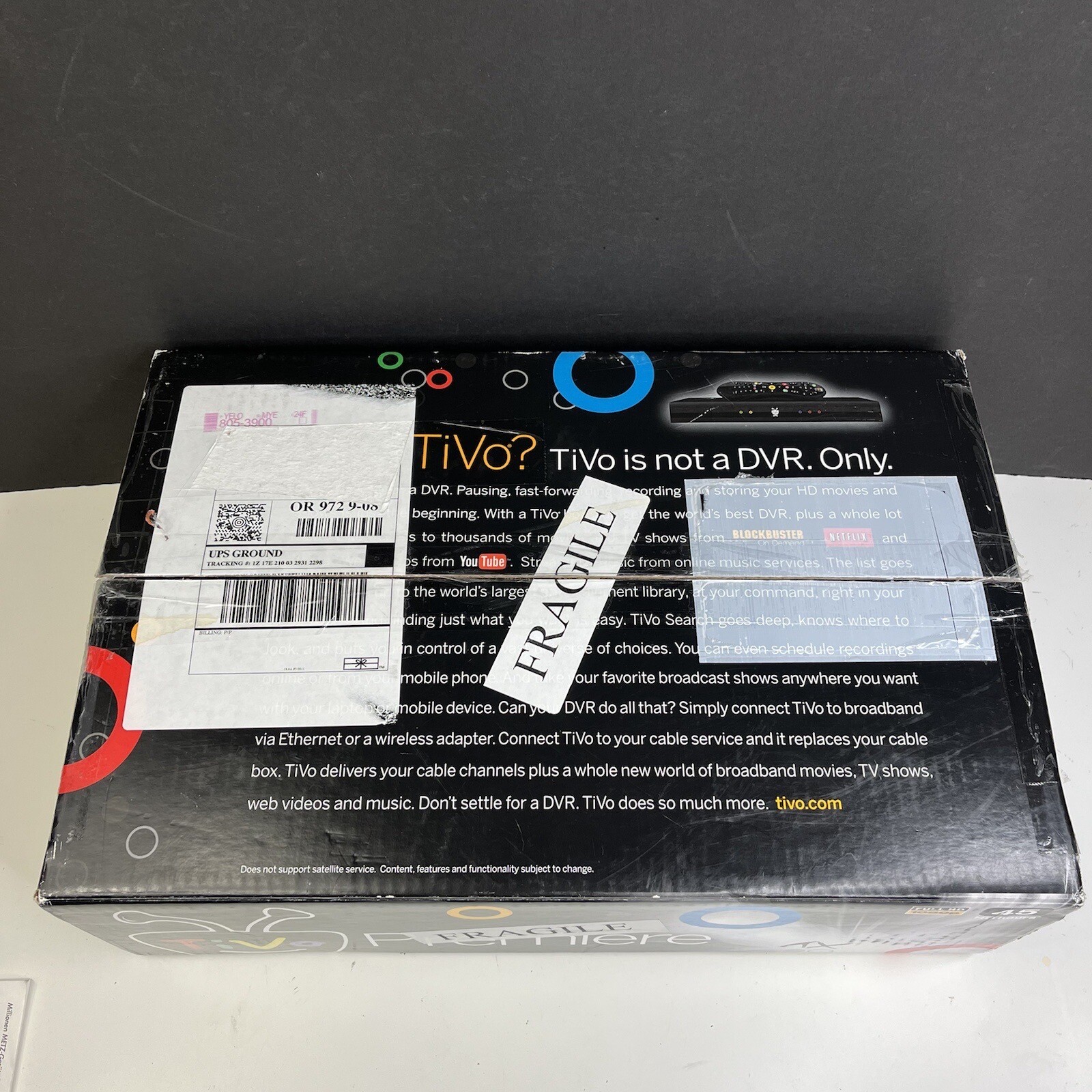 TiVo Premiere Series 4 Model TCD746320 Full HD 1080p DVR NEW, OPEN BOX eBay