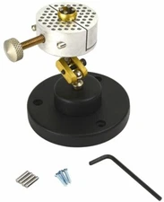 UNIVERSAL WORK HOLDER PEG CLAMP ON BASE JEWELERS VISE REVOLVING BENCH TOOL