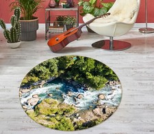 3D Flowing River NBC493917 Game Rug Mat Elegant Photo Carpet Mat Romy