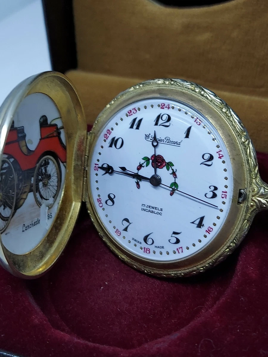 Vintage Lucien Piccard Pocket Watch For Repair
