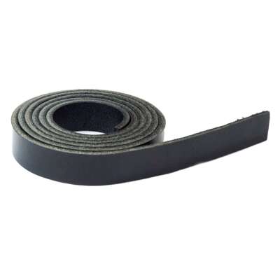 Buffalo Belt Strip 8/10oz Black 48 55'' Long | Springfield Leather Company