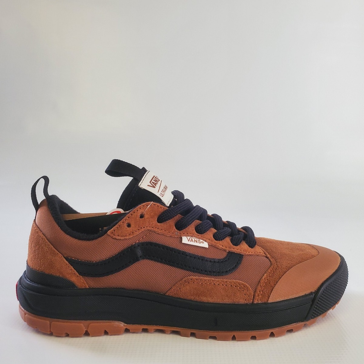 Vans UltraRange EXO SE Grey Black Clay Red Sneakers Suede Shoes Mens 10.5 Vans Ultrarange Exo SE Sneaker - Mesh Black Fade | Casual  main image 3