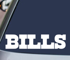 BUFFALO BILLS VINYL DECAL STICKER CAR REAR WINDOW BUMPER NFL FOOTBALL TEAM LOGO