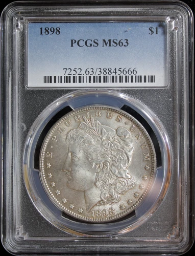 1898 Morgan Silver Dollar PCGS MS-63 (2330141)