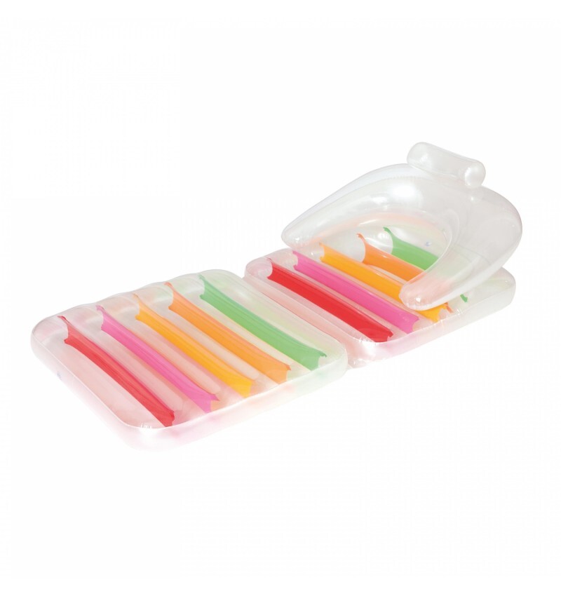 Bestway Tumbona hinchable plegable para piscina o playa 2,01x89cm 43023