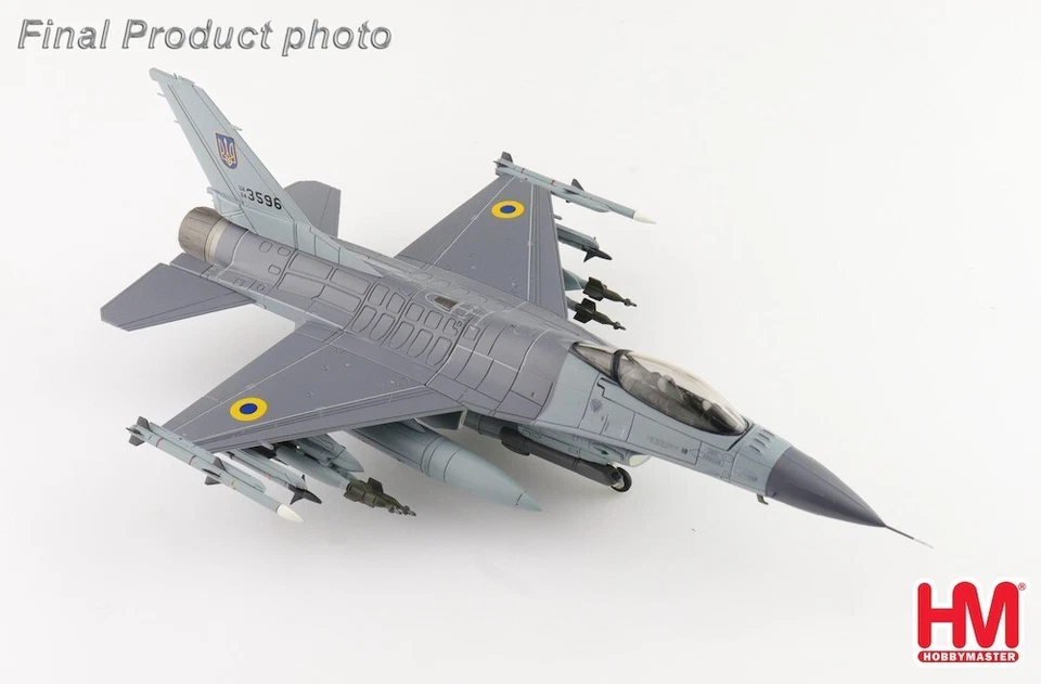 Hobby Master 1/72 HA38047 F-16AM with PIDS+ UA24-3596 Ukrainian Air Force 2024 - Immagine 2 di 4