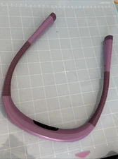 Glocusent LED Neck Reading Light Book Light for Reading in Bed Purple