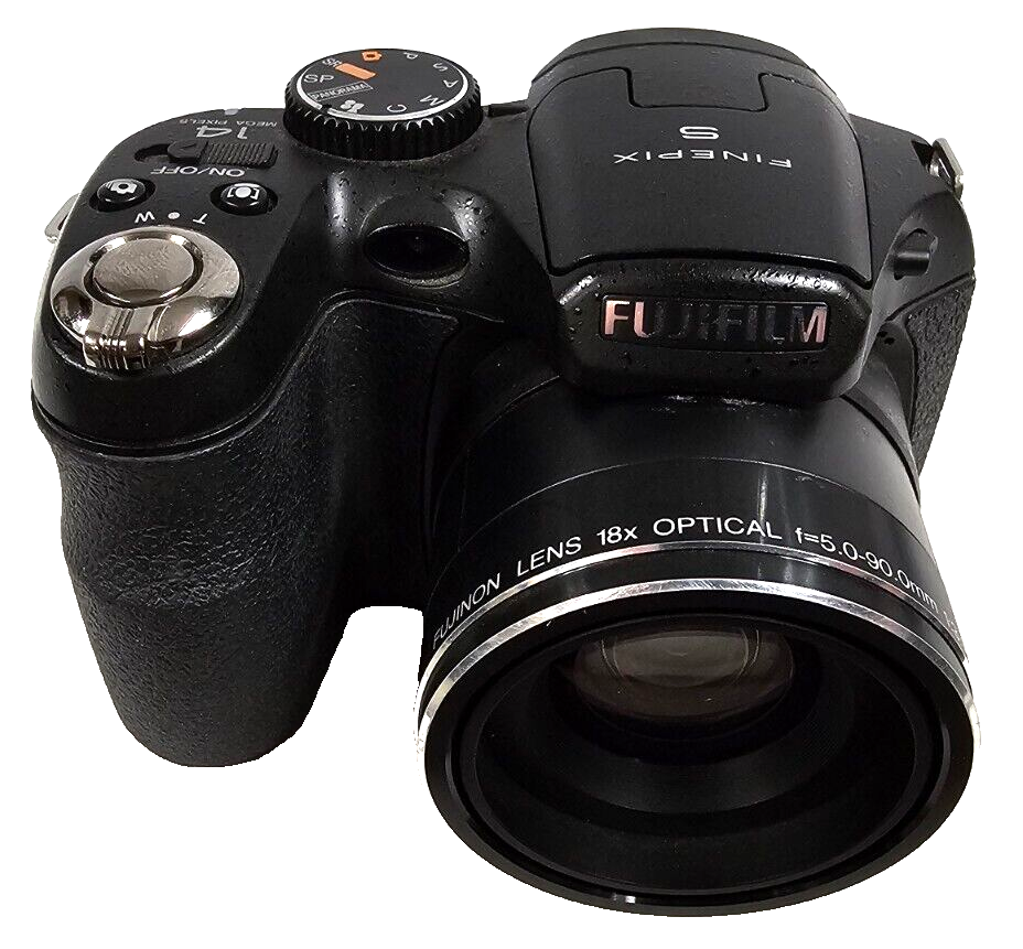 FujiFilm FinePix S2950 Black 14MP Digital Bridge Camera 18x