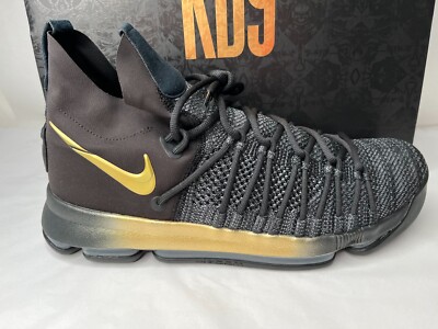 NIKE ZOOM KD9 ELITE TRAINERS UK 10 EU 45 KEVIN DURANT 878637-007 FLIP THE  SWITCH UK