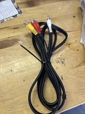 7 Foot Triple RCA Male Audio/Video Stereo Dubbing Composite Cable 7