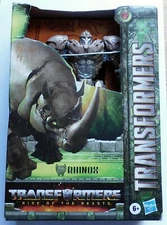 Transformers Rise of the Beasts Rhinox Action Figure. NIB with Box Wear