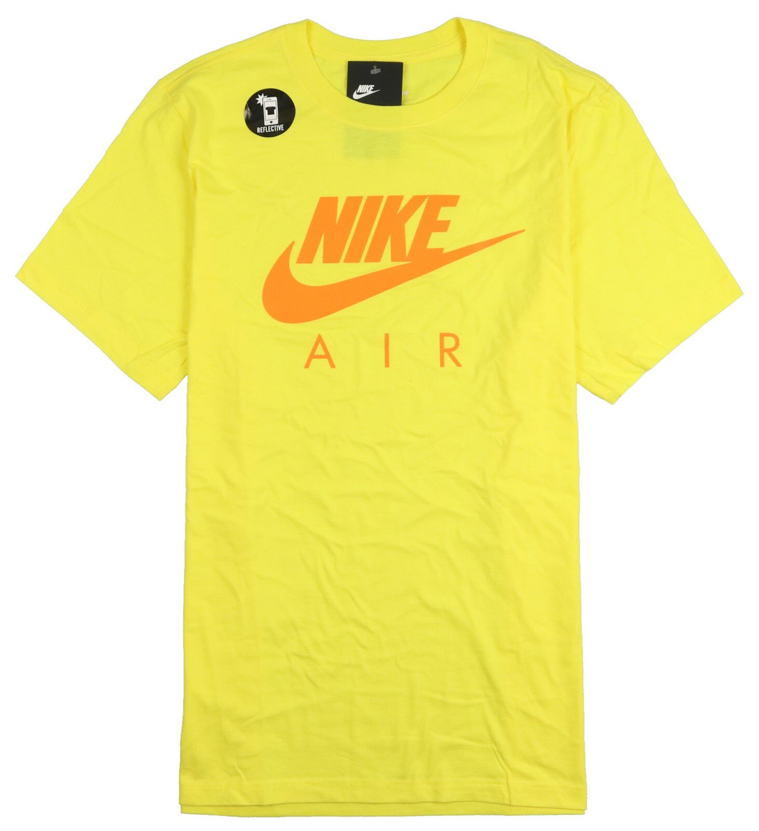 NIKE Air Max ロゴ Tシャツ NIKE Air Max Logo Reflective T-Shirt sz XX-Large Yellow