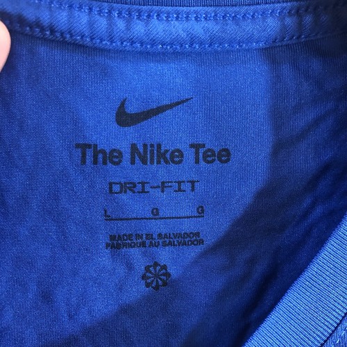 Nike Tee Kids L Blue Polyester Sports Active - Picture 7 of 11