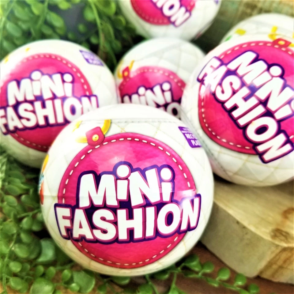 Lote 10 ZURU 5 MINI SORPRESA Marcas Moda Bolas Selladas Muñeca Barbie Accesorios Foto 2 de 4