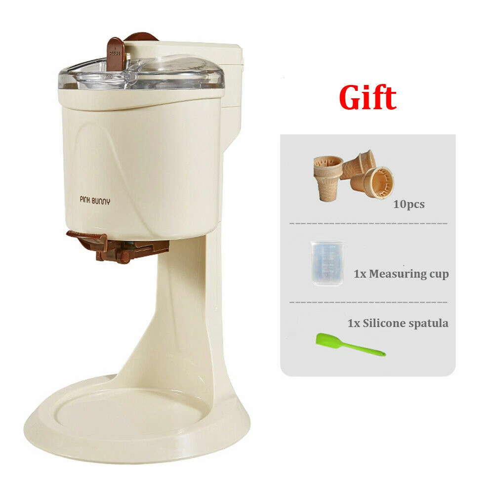 Automatic Electric Ice Cream Maker Home DIY Frozen Fruit Ice Cream Machine  220V