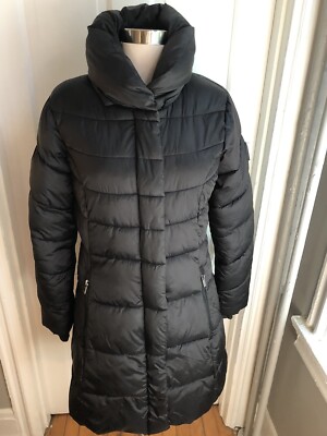 STEVE MADDEN BLACK PUFFER COAT-SIZESP-LARGE ZIP