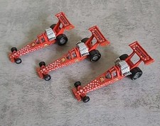 Set of 3 1989/1993 Racing Champions 1/64 NHRA DRAGSTER McDonaldland Racing Team