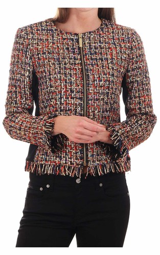 Ted Baker Womens Lorella Frayed Boucle 