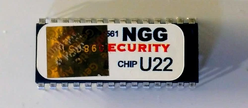 Williams WPC-S CPU G10/U22 security chip No Good Gofers pinball machine