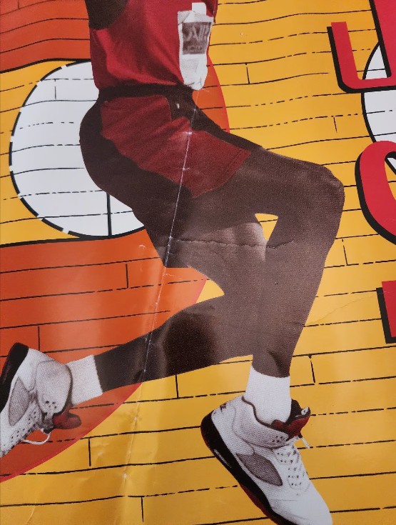 Original 1990 Michael Jordan Nike Poster 
