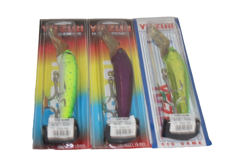 3 X YO-ZURI-JAPAN-MAGNUM-HYDRO SERIES-180mm-95g-SINKING-BIG GAME-NEU - Bild 2 von 2