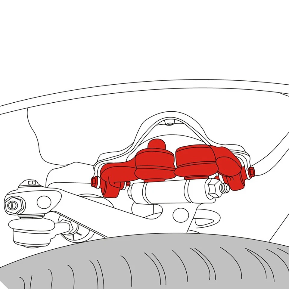 LYKT 4pcs Front Adjustable Camber Arms for Audi A8 Quattro 11-19 、S8 13-18 Foto 4 de 4