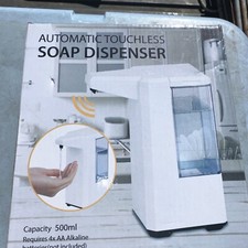 500MlAutomatic Soap DispWall Mount Handfree Touchless IR Sensor Leak-Proof