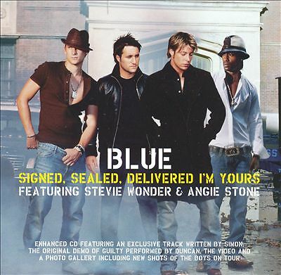 Blue - Signed, Sealed, Delivered I'm Yours Feat. Stevie Wonder & Angie Stone CD