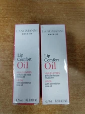 2 Pack: Langmanni Lip Comfort Oil *#10 Plum* 0.2oz. ea.  EXP 3/26  13D LIPOIL