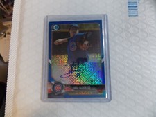 2018 Bowman Chrome Jose Albertos Blue Mojo Refractor Auto Autograph #/150 