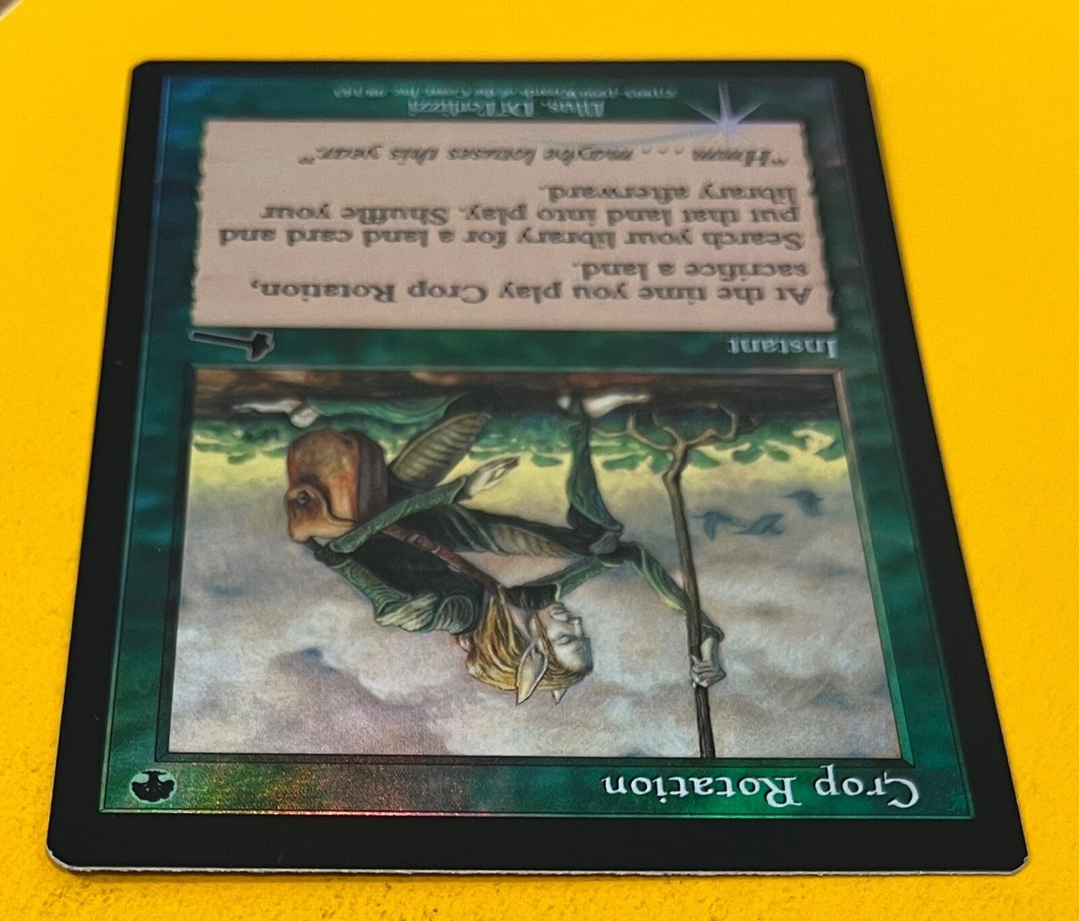 MTG CROP ROTATION (FOIL) Urza's Legacy (OldManMTG 006-410 MTG CROP ROTATION (FOIL) Urza's Legacy (OldManMTG 006-410