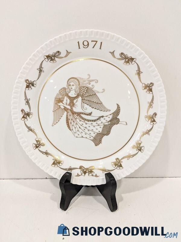 ビンテージ 希少品 (1971年) Spode Christmas Plate Vintage Spode Christmas Plate 1971 
