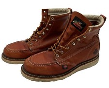 THOROGOOD AMERICAN HERITAGE 6″ "TOBACCO" FIRM MOC SOFT TOE WORK BOOTS SIZE 11.5D