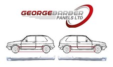 Volkswagen Golf Mk2 1984-1991 Full Sill Repair Panels Pair Of Sills