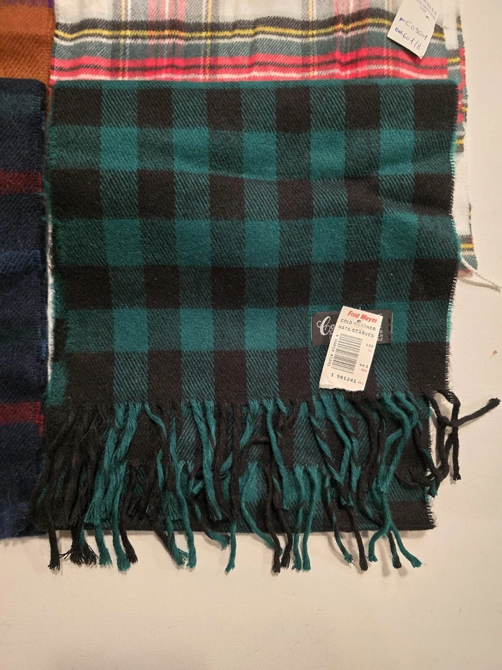 (8)DE COLECCIÓN-CASHLUXE-CASHMILLION-DESCOURS SA-BP-LARGO-BUFANDAS ACRÍLICAS PARA MUJER-NUEVO CON ETIQUETAS Foto 4 de 4