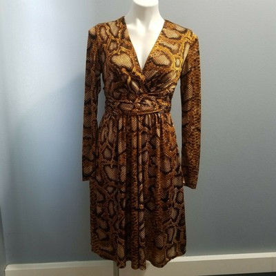 target snakeskin dress