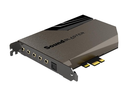 Tarjeta de sonido PCIe interna de alta resolución Creative Sound Blaster AE-7, procesador de cuatro núcleos - Imagen 2 de 12
